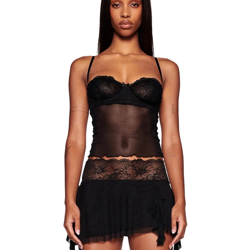 i.am.gia Silo black top and skirt set - Picture 1 of 3